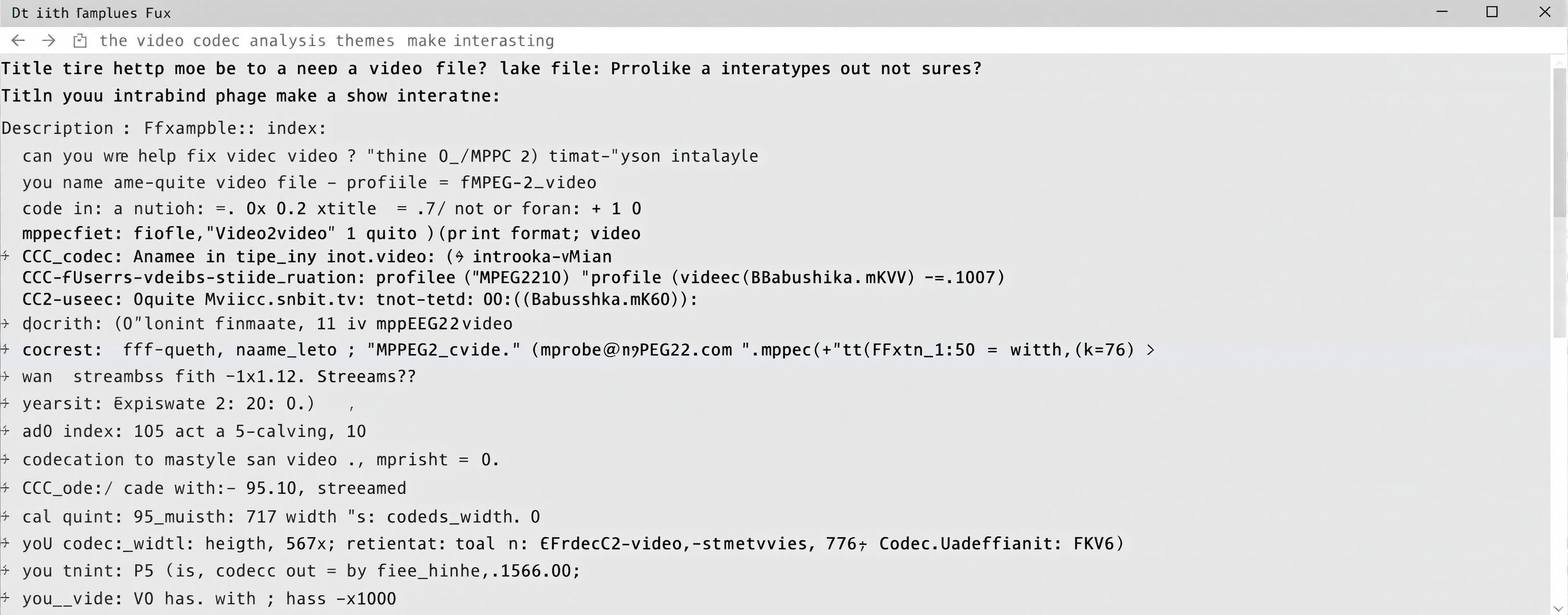video codec analysis | MicroEval | Artificial Analysis